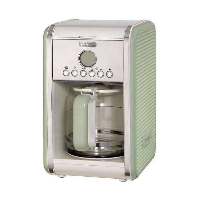 Ariete - Vintage American Coffee Machine 4-12 Cup,  Green - MOD1342.04