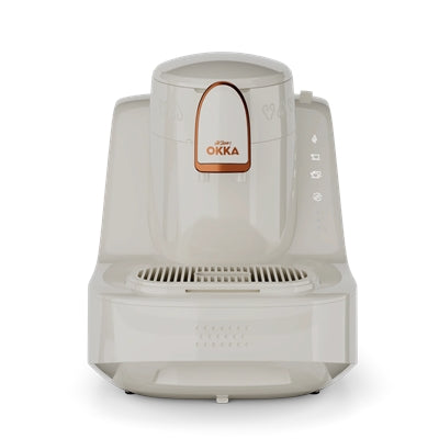 Arzum Okka Elite Turkish Coffee Machine (OK0040) – White & Copper