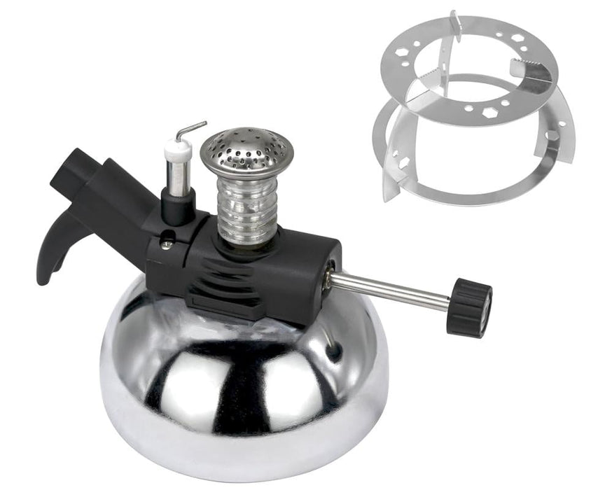 Small gas stove with a kettle base - blue | موقد غاز صغير مع قاعدة للإبريق - ازرق