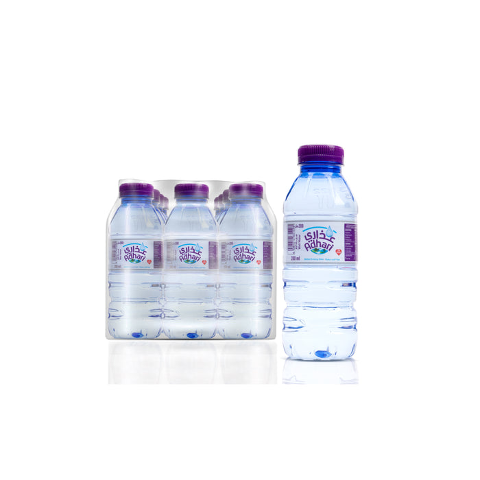 Adhari Water - Water Bottles 200 ml × 12 pcs |