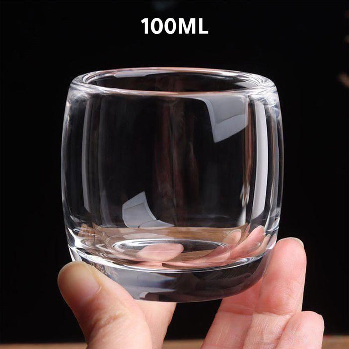 MIBRU Glass Coffee Cup – 100 ml