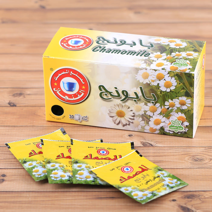 مصنع المصمك بابونج 30 كيس |  Chamomile Bags Masmak Factory