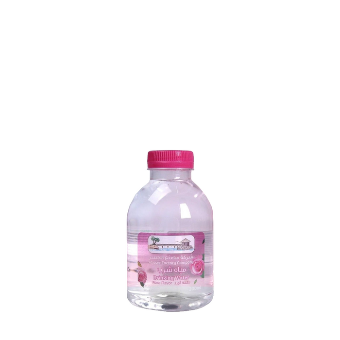 Aljesr Factory - Drinking Water Rose Flavored 12x200ml