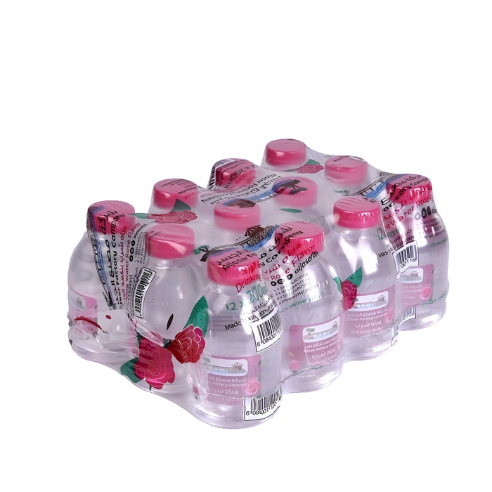 Aljesr Factory - Drinking Water Rose Flavored 12x200ml