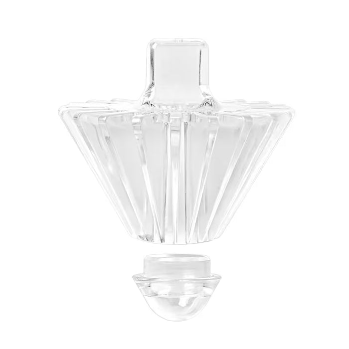 MIBRU 2-in-1 Coffee Filter Paper Holder & Shaping Tool – Transparent White