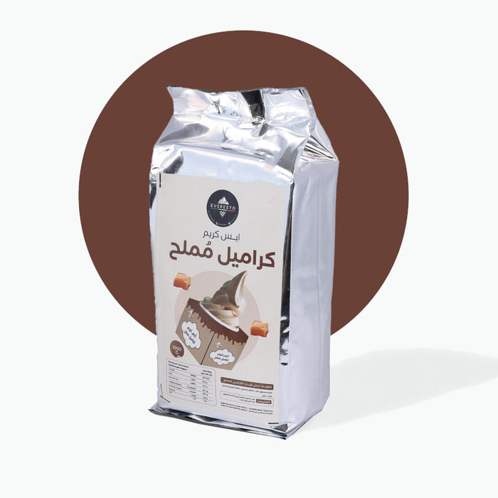 Everesto - Salted Caramel ice cream powder 1 kg