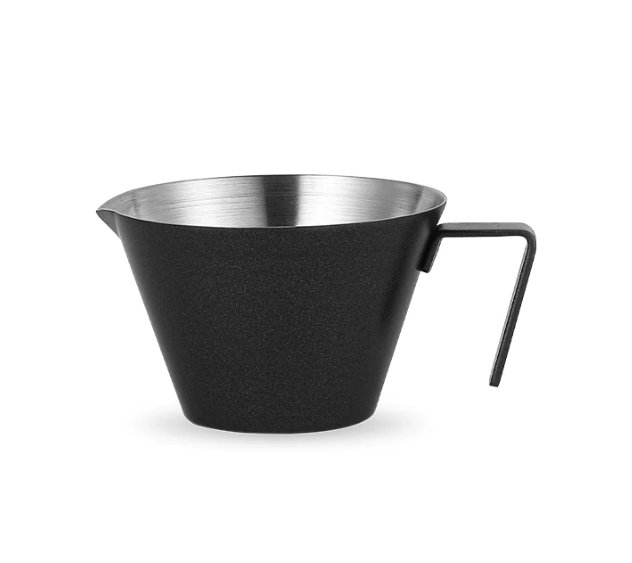 3 Bomber - Stainless Steel Measuring Cup Single Spout Black  |