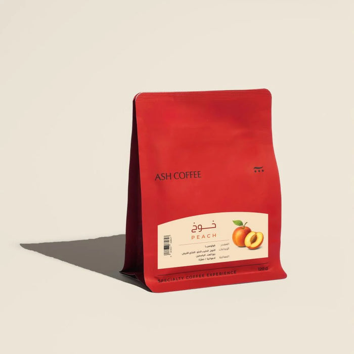 Ash Roastery - peach Colombia 120 g Filter Preparation