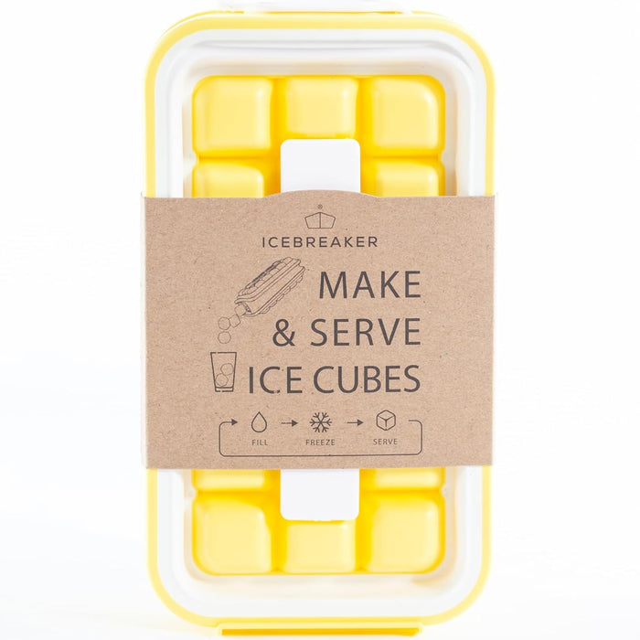 Ice Breaker Pop Ice Cube Tray –  pale lemon | قوالب ثلج Ice Breaker Pop – أصفر ليموني باهت