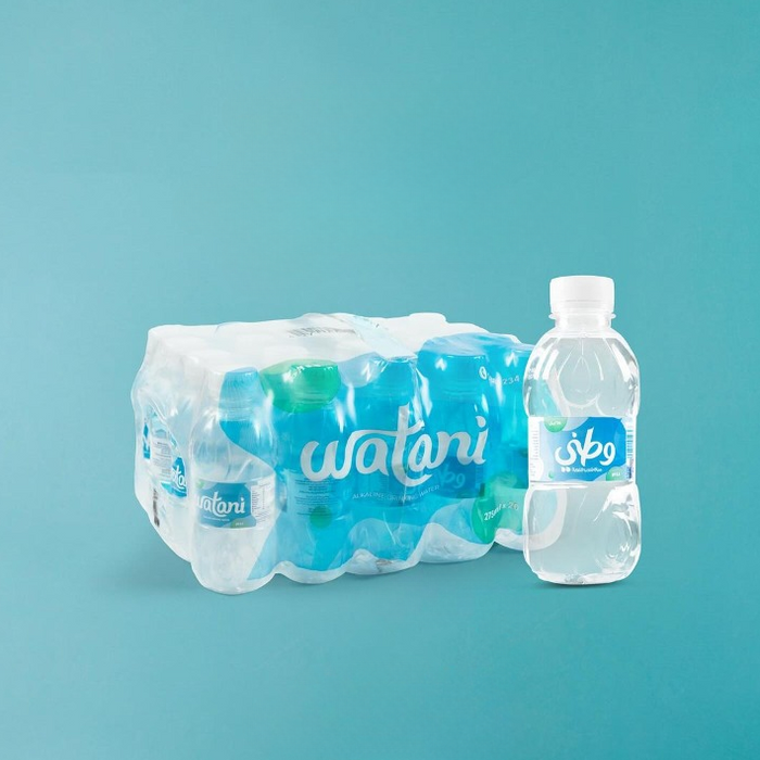 وطني ماء قلوي  20 × 200 مل | Watani 200 ml - Alkaline Drinking Water 8.5PH