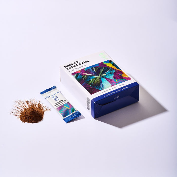 قهوة كوه كولومبيا الفورية – مصنوعة من 100٪ أرابيكا (كاتورا و كاتواي) من كالداس، كولومبيا 10 أكياس × 1.8 جرام