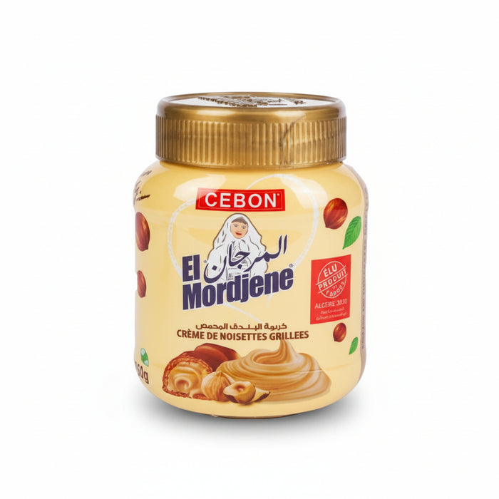 El Mordjene - Roasted Hazelnut Creme 350g| المرجان - كريمة البندق المحمصة 350 جرام