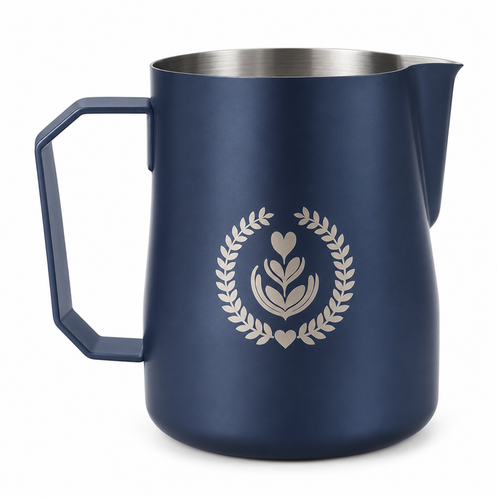 MUVNA Espresso Milk Frothing Pitcher 600ml – prussian blue | بيتشر تبخير الحليب MUVNA سعة 600 مل – الأزرق البروسي