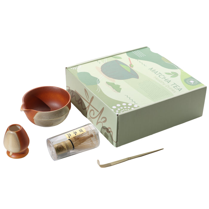 Mod - Matcha brewing kit, brown, with MC14 spout