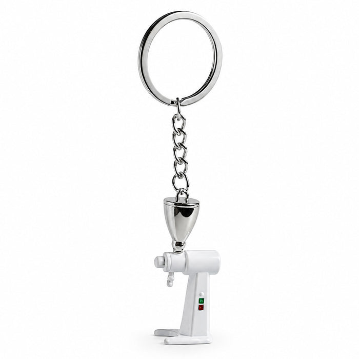 MUVNA EK43 Grinder Keychain – White – KC5308