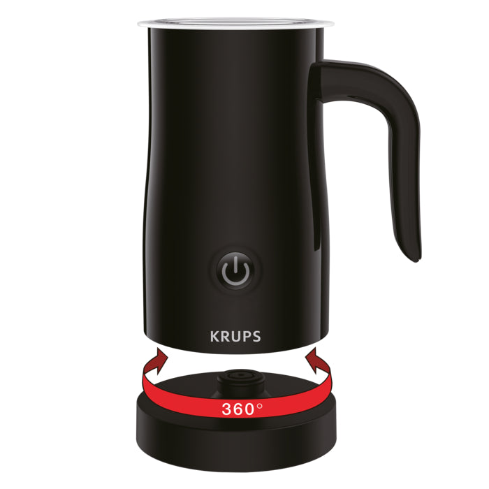 Krups Milk Frother – 300ml Black XL1008