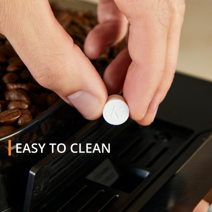 KRUPS Sensation EA910E40 Bean-to-Cup Coffee Machine  5 One-Touch Drinks   15-Bar Pump