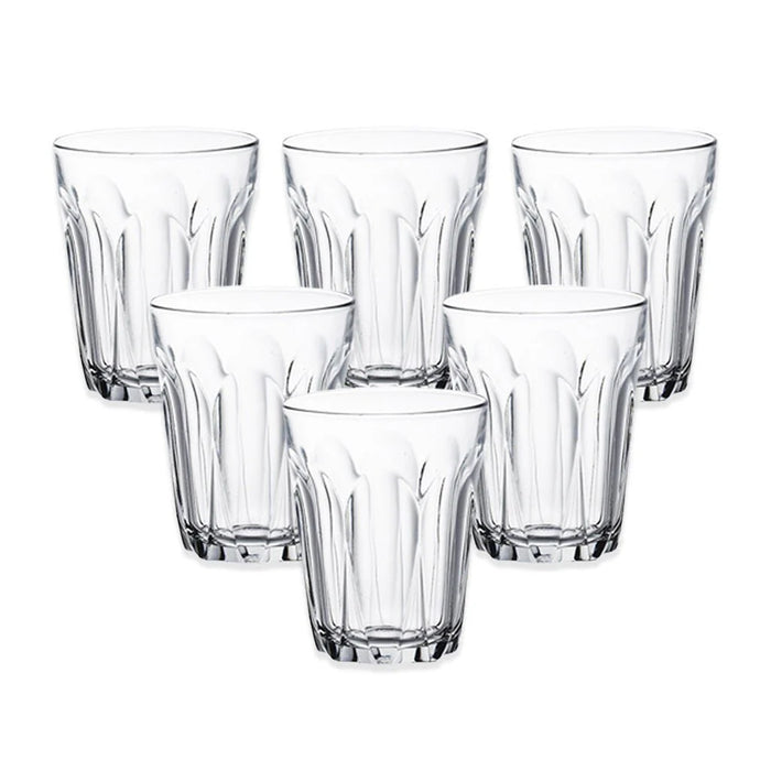 Duralex - Provence® Clear Tumbler, 250mL Set of 6 Transparent