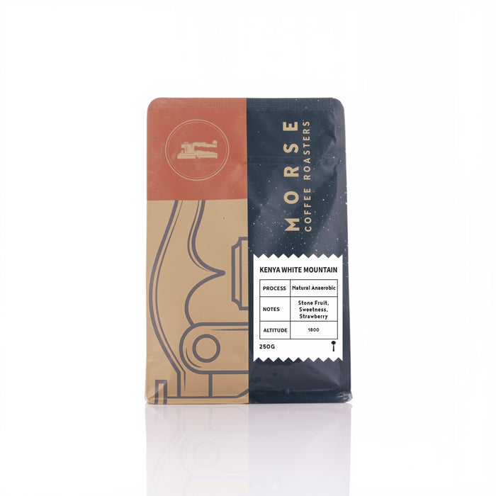 Morse Roastery – Kenya White Mountain Anaerobic Natural Espresso Coffee Beans (250g)