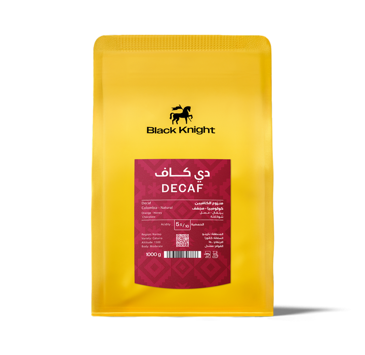 Black Knight - Colombia Decaf 250 g Filter & Espresso Preparations