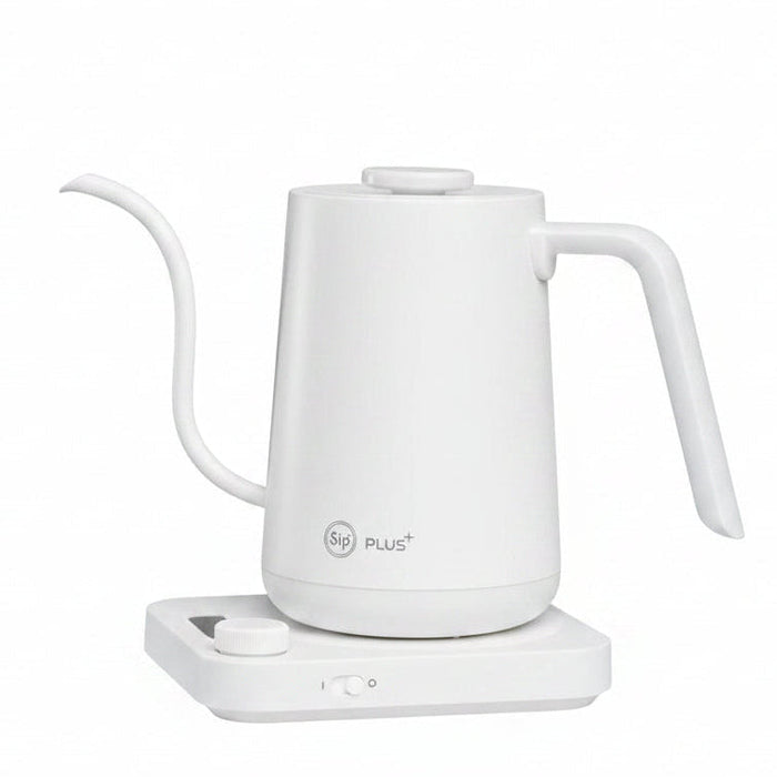 SIP Plus Electric Gooseneck Kettle 900ml – White | غلاية سيب بلس كهربائية 900 مل – أبيض