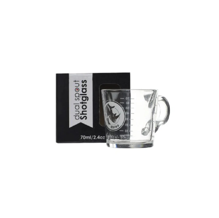 Rhino - Double Spout shot glass 70 ml | رهينو - كوب قياس فوهة مزدوجة 70 مل