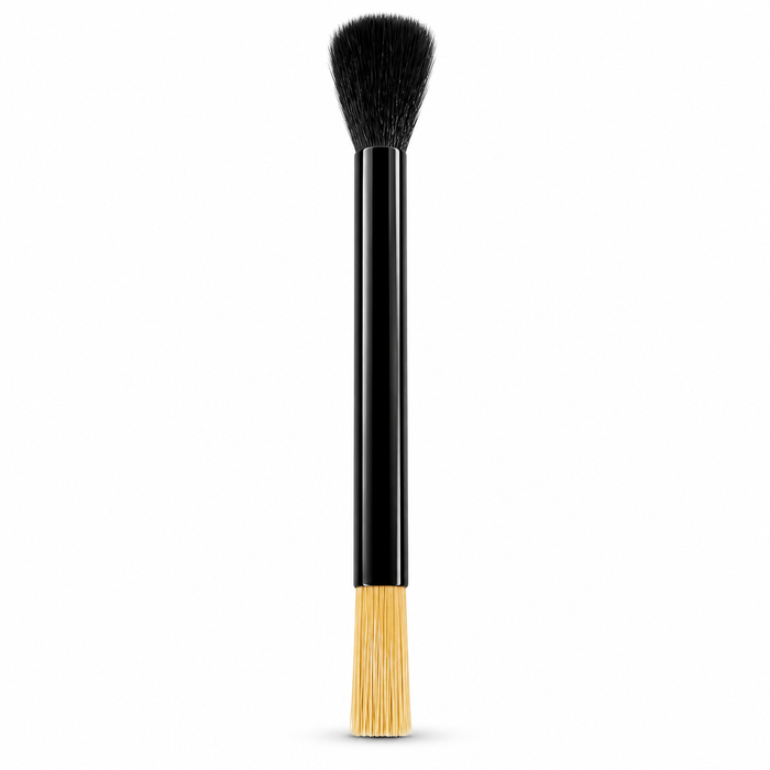 Dual-Ended Cleaning Brush – Black | فرشاة تنظيف مزدوجة الأطراف – أسود