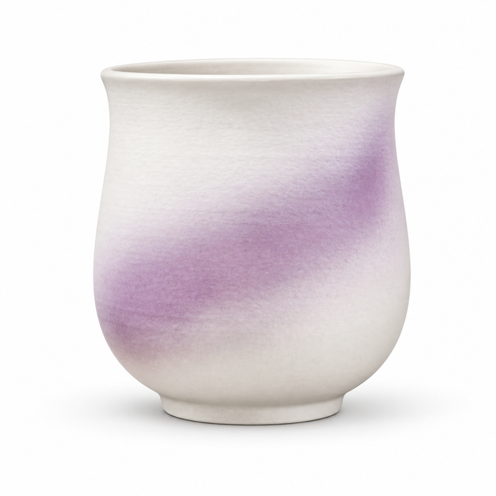 MUVNA Ceramic Coffee Cup 120ml – Dark purple| كوب قهوة سيراميك MUVNA سعة 120 مل – بنفسجي غامق