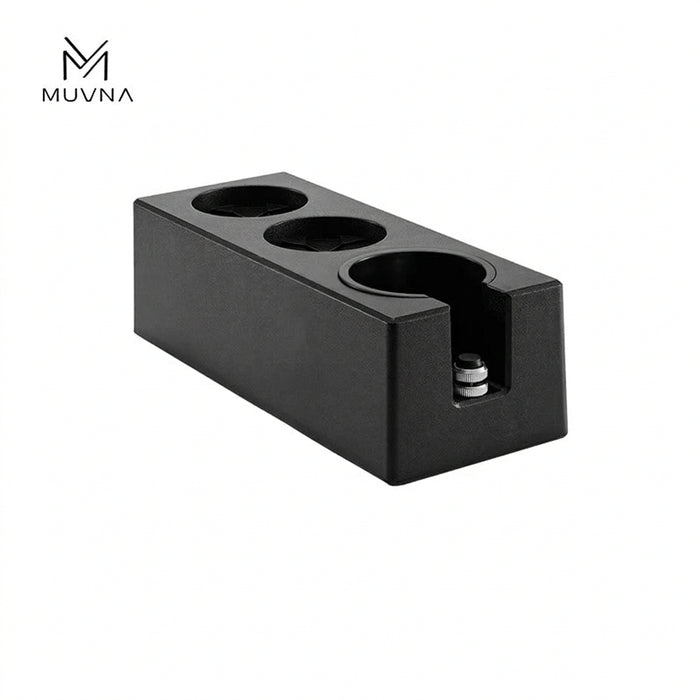 MUVNA Multifunctional Espresso Tamping Station – Black | قاعدة كبس القهوة موفنا متعددة الاستخدامات – أسود