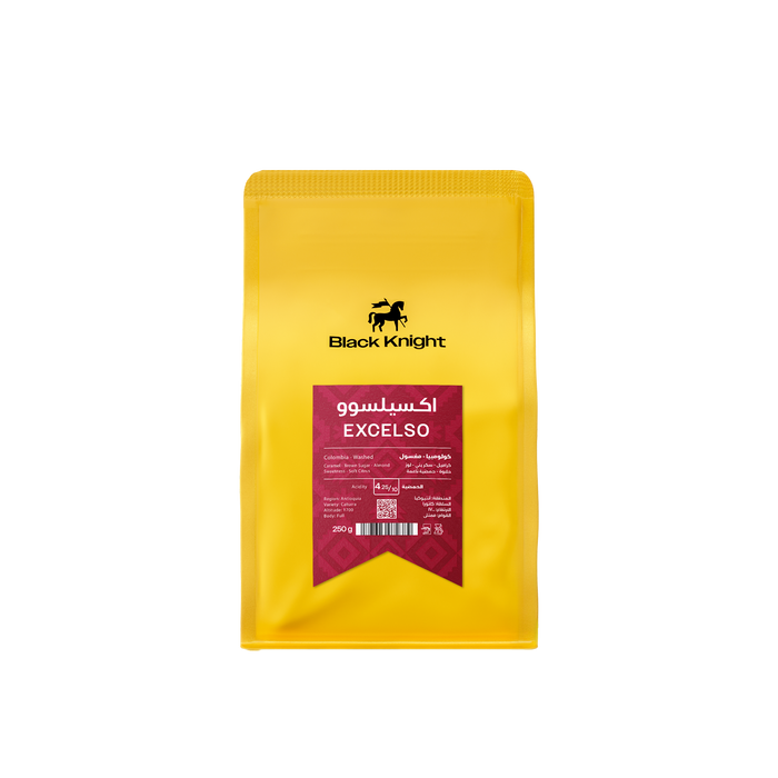 Black Knight - Excelso Colombia 250 g Filter & Espresso Preparation
