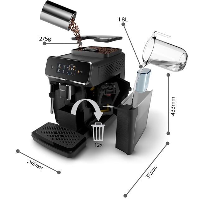 Philips – Series 2200 – Fully Automatic Espresso Machine (EP2220
