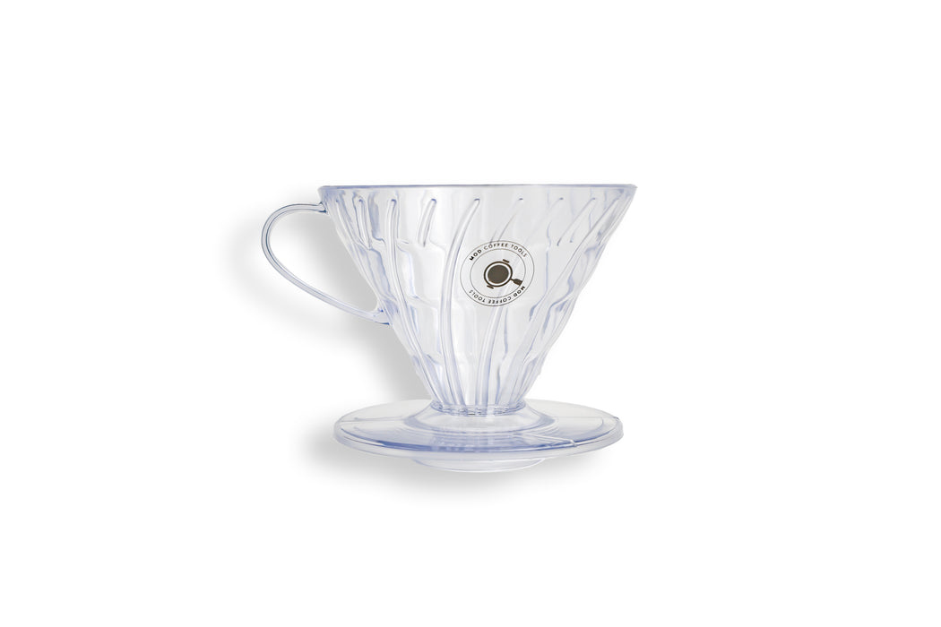 Mod - 02 Transparent Plastic Coffee Filter Dripper
