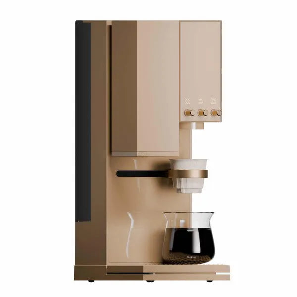 xBloom Studio 5-in-1 Smart Coffee Machine – Sand with Gold Knobs