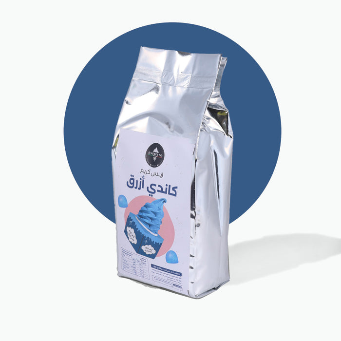 Everesto - Candy Blue ice cream powder 1 kg