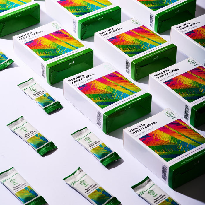 قهوة كوهه البرازيلية – قهوة سريعة التحضير من مزرعة سانتا ريتا، سيرادو مينيرو، 10 أكياس × 1.8 جرام