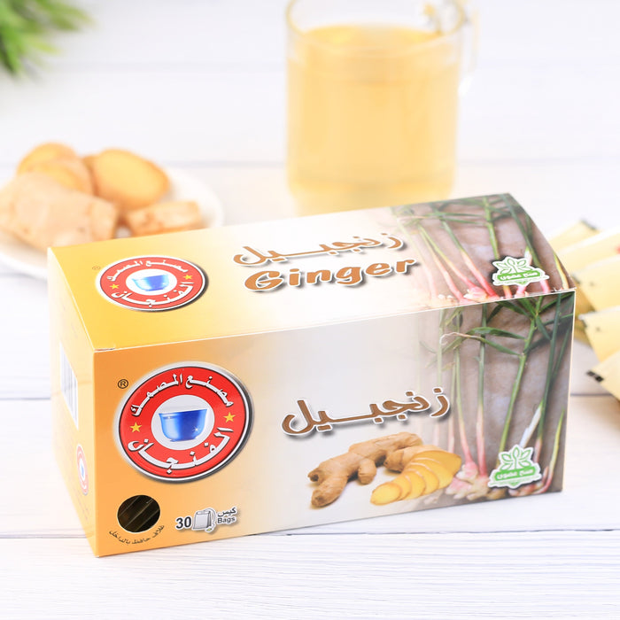 مصنع المصمك شاي زنجبيل 30 كيس |  Masmak Factory - Ginger Tea Bags