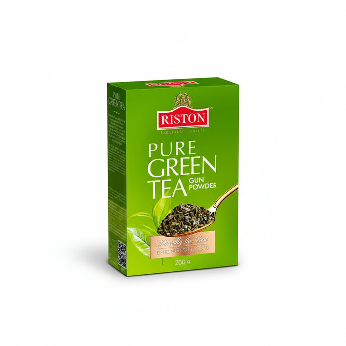 ريستون – الشاي الأخضر النقي – قنبوردر (200 جم)