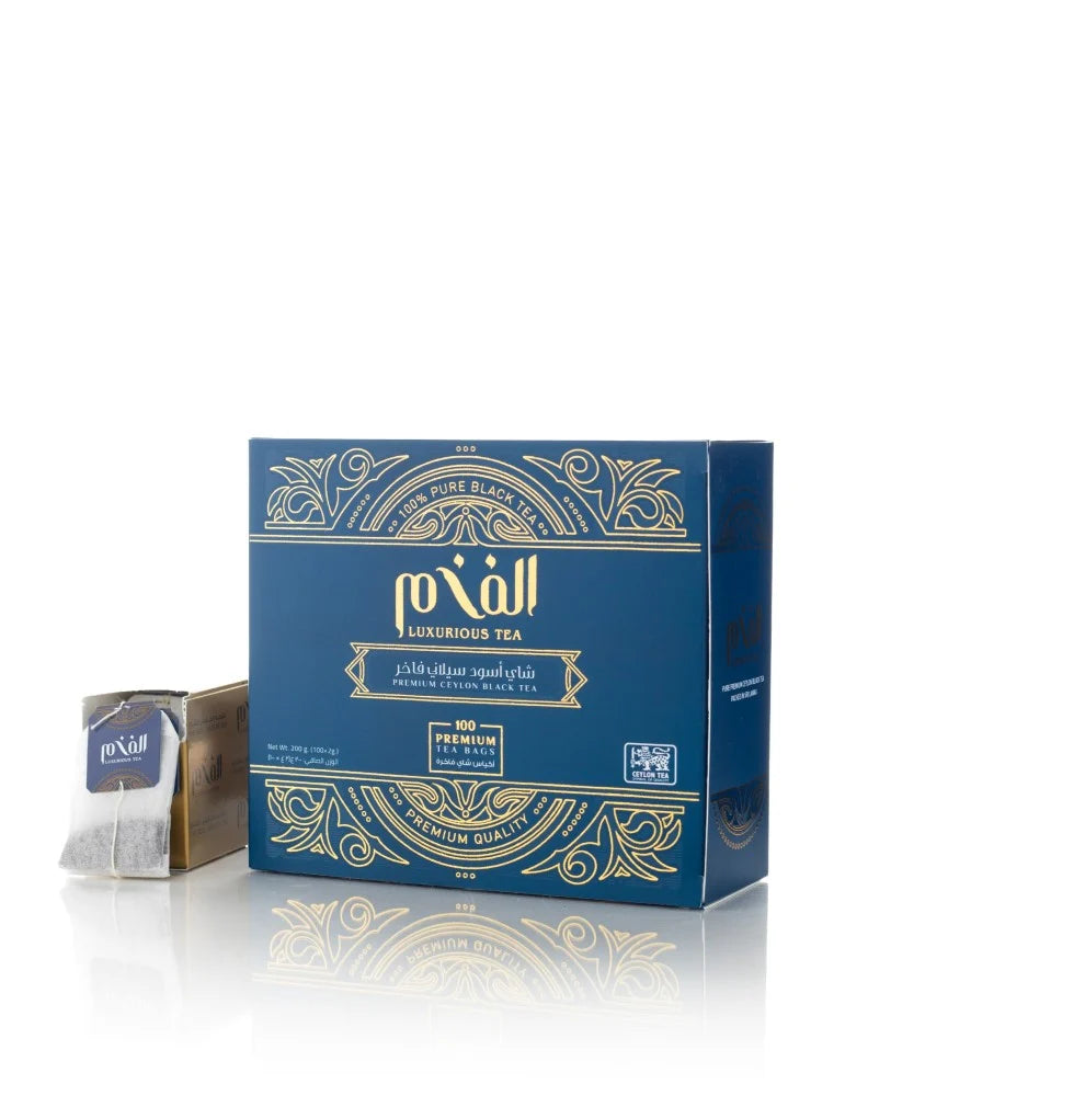 Luxurious Tea – Premium Ceylon Black Tea Bags - 100 — Kaif