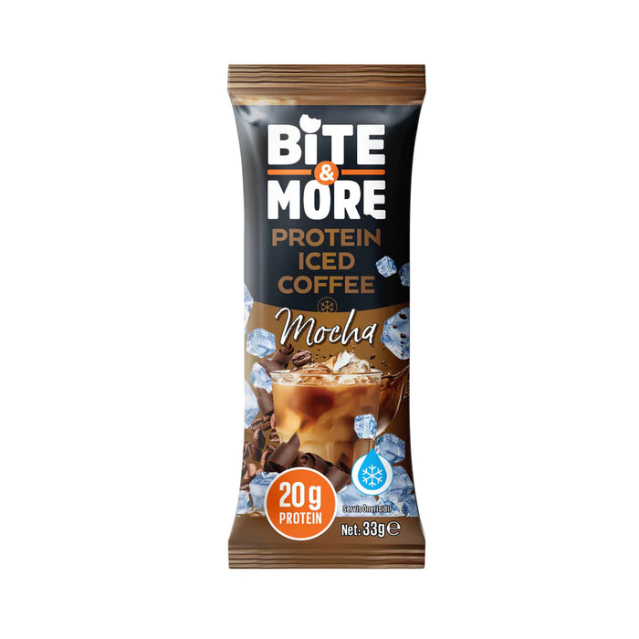 Bite & More- Protein Iced Coffee Mocha 33G | بايت اند مور - روتين القهوة المثلجة موكا