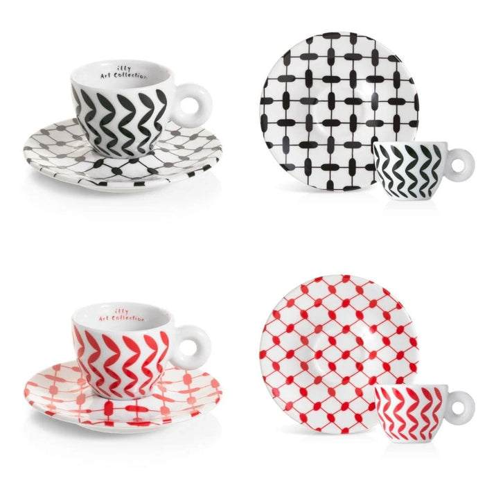 illy Art Collection – Mona Hatoum Gift Set: 6 Espresso Cups