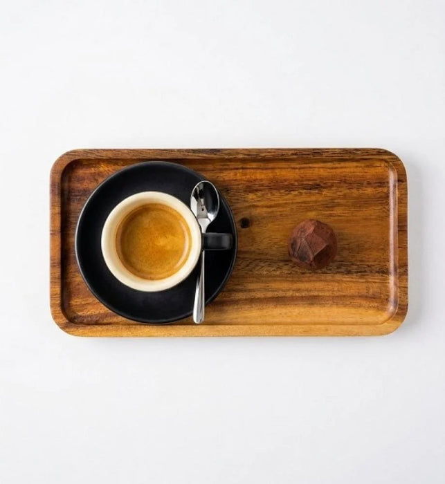 Small walnut wood plate 20*11 | صحن خشب الجوز 20*11 صغير