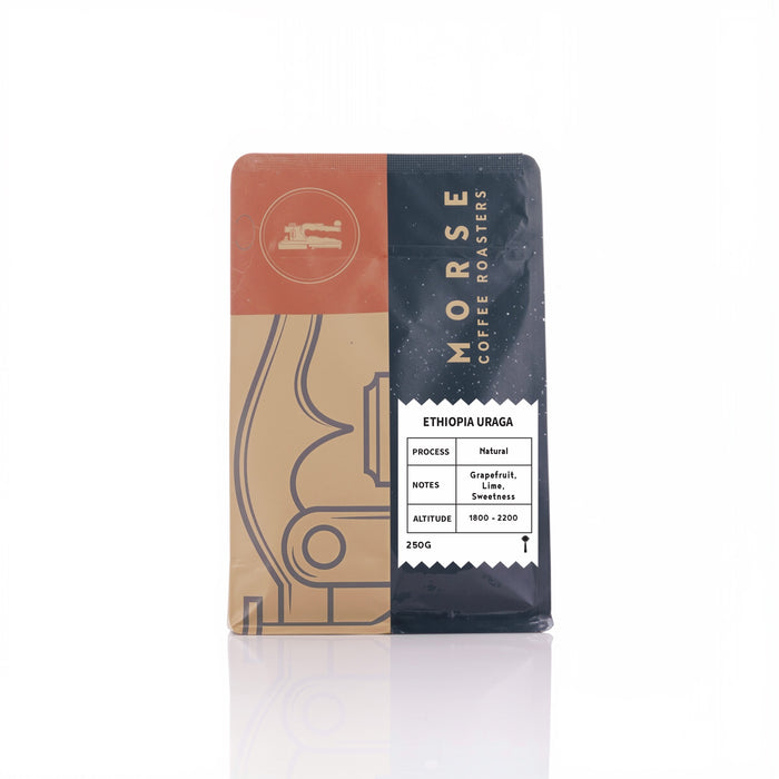Morse Roastery – Ethiopia Uraga Natural Espresso Coffee Beans (250g)