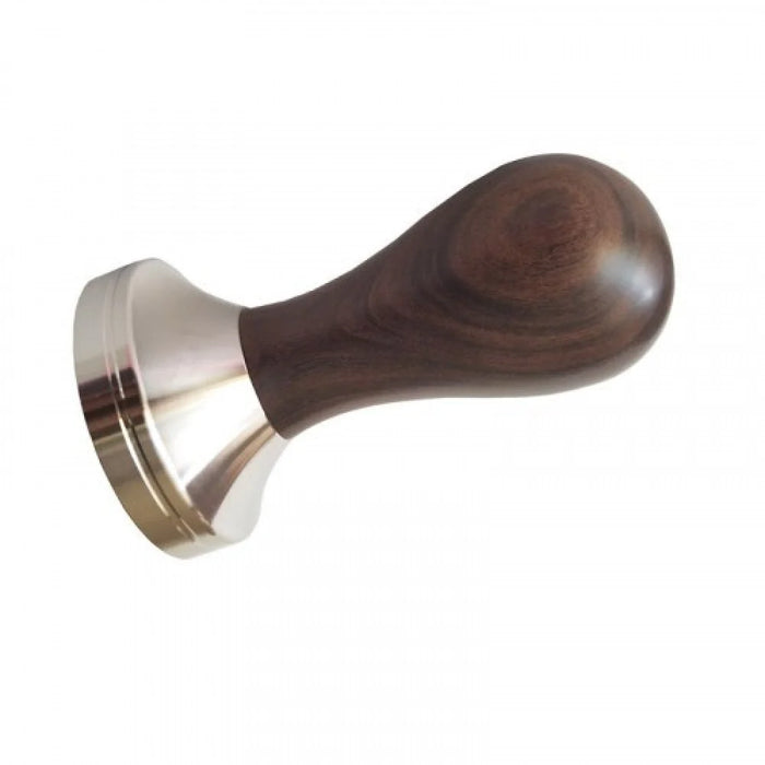 Aban Silver Coffee Tamper with wooden handle  (53mm)