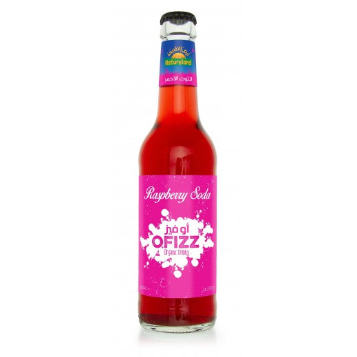 Natureland - O'Fizz Raspberry Soda 330ml