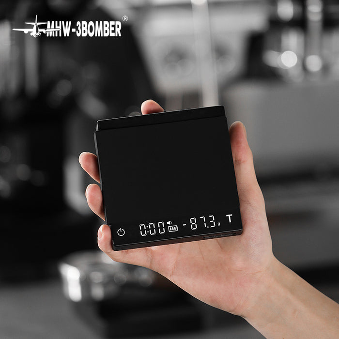 3 Bomber - Mini Cube Coffee Scale-2.0 Black |