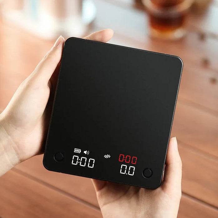 ZeroHero Mini Smart Coffee Scale – 0.1g – Espresso & Pour-Over – Black