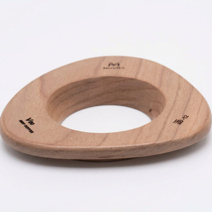 MUVNA Wooden Coffee Dripper Stand – Cherry Wood| حامل تقطير القهوة خشب الكرز الطبيعي MUVNA