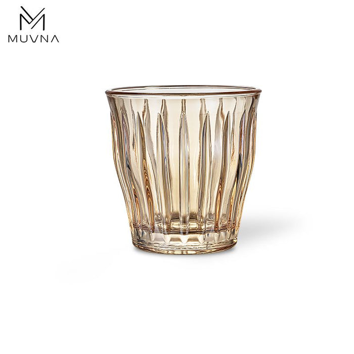 MUVNA Tivat Coffee Glass 220ml – Coral Reef| كوب قهوة زجاجي MUVNA سعة 220 مل – الشعاب المرجانية
