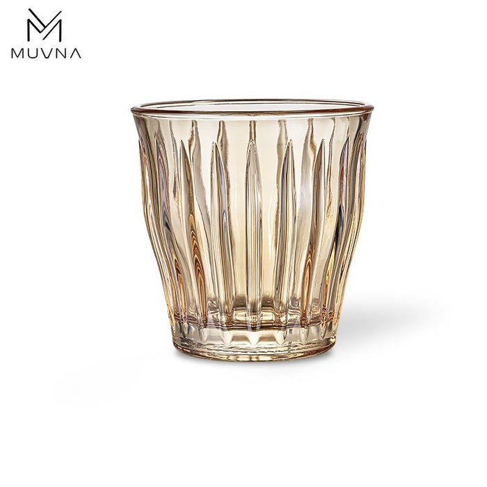 MUVNA Tivat Coffee Glass 320ml – Coral Reef| كوب قهوة زجاجي MUVNA سعة 320 مل – الشعاب المرجانية