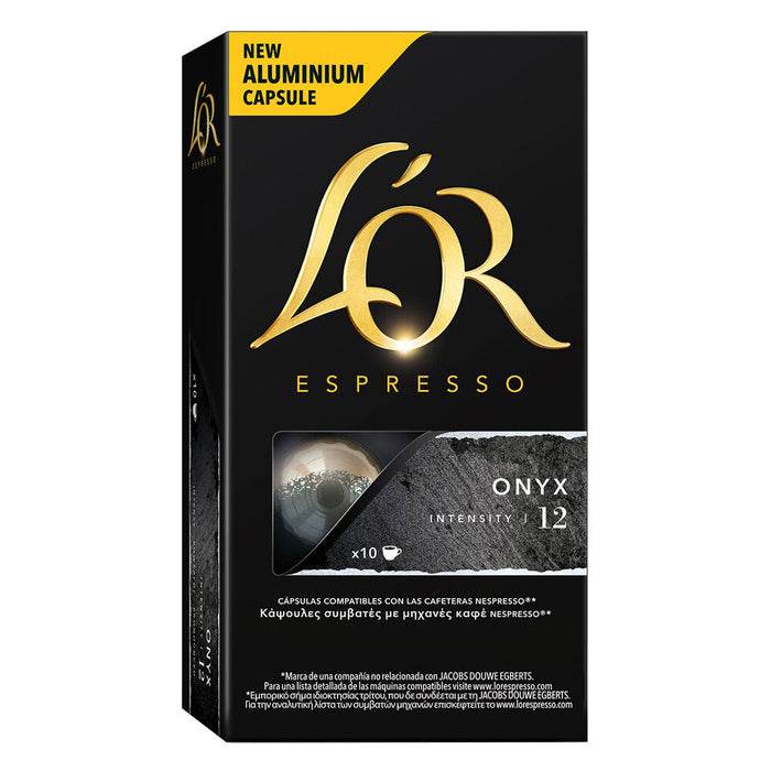 L'OR - Espresso Onyx Coffee 10 Caps  |